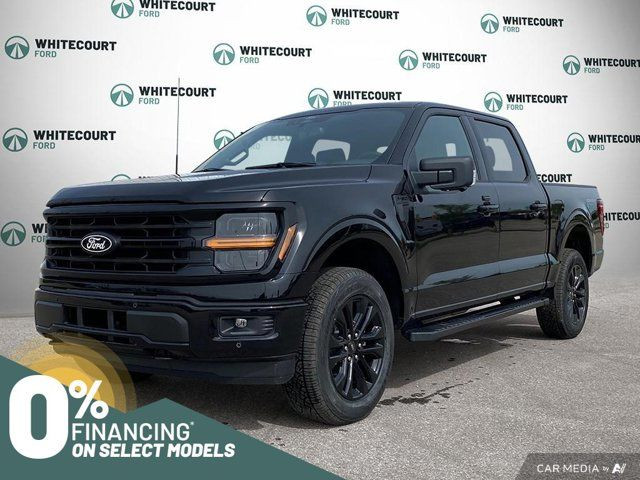 2025 Ford F-150 3.5L ECOBOOST, XLT 302A, 4WD SUPERCREW, BLK in Cars & Trucks in Edmonton