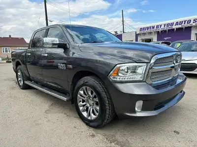 2014 RAM 1500 LONGHORN LIMITED 5.7L CREW NO ACCIDENTS ONE OWNER