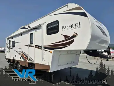 VR Thetford Paiement à partir de 0$/sem. + TX. 2013 Keystone Passport 5260RL Fifth Wheel 26 pieds -...