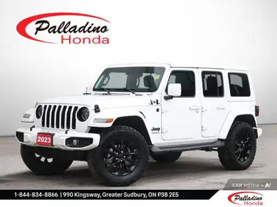 Step into adventure with the 2023 Jeep Wrangler High Altitude, a robust SUV ready to tackle any terr...