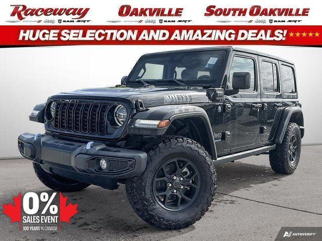 2024 Jeep Wrangler 4xe Willys in Cars & Trucks in Mississauga / Peel Region