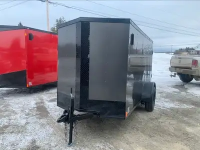 sell cargo trailer enclosed trailer remorque trailer fermé no- galvanize + also some utility galvani...