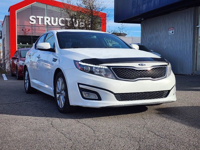 2015 Kia Optima EX * CUIR * CAMERA * MAGS * CLEAN CARFAX!! in Cars & Trucks in City of Montréal