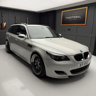 “The Ultimate Driving Machine” Check out this extremely rare BMW M5 Touring. One of only 1009 E61 M5...
