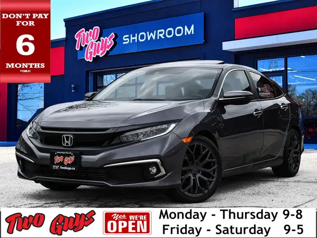 2019 Honda Civic Sedan Touring | Auto | Leather | Sunroof | Nav  in Cars & Trucks in St. Catharines - Image 2