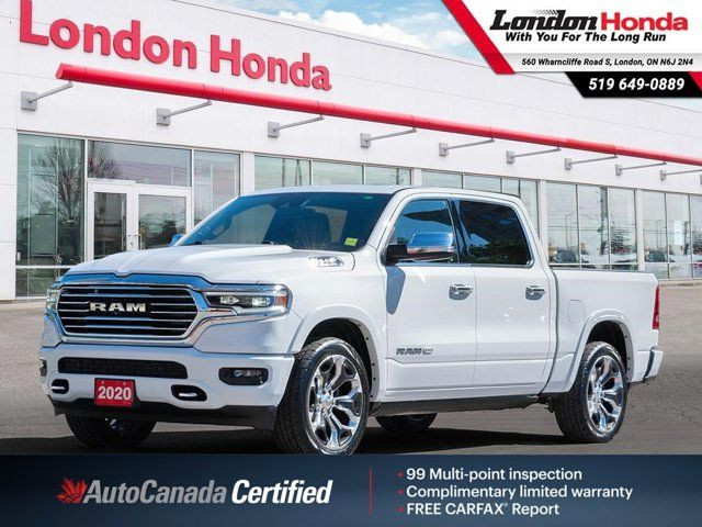 2020 Ram 1500 Longhorn | Clean Carfax | Power Running Boards in Cars & Trucks in London