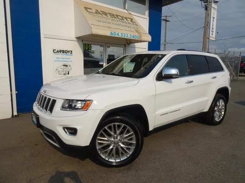 2014 Jeep Grand Cherokee Limited 4WD, Tow Pkg, One Owner/No Acci