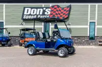 2023 HDK Electric Vehicles Classic 2 Golf Cart Port Blue