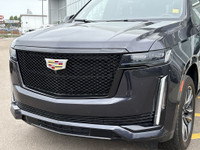 The 2023 Cadillac Escalade Sport Platinum stands out in Galactic Grey Metallic with 22-inch 12-spoke... (image 2)