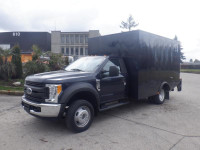 2017 ford F-550 12 Foot Armoured Cube Truck With Bullet-Proof Gl