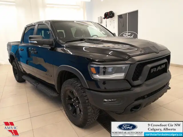 2022 Ram 1500 Rebel REBEL NIGHT EDITION - HEATED LEATHER SEATS - dans Autos et camions dans Calgary - Image 4