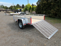 5'x8' Silver Bullet Aluminum Utility Trailer