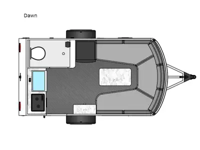 inTech RV Sol travel trailer Dawn highlights: Clever Storage Space Bluetooth Stereo Exterior Storage...