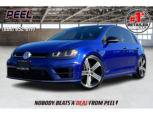 2016 Volkswagen Golf R DSG | Heated Leather | NAV | CERTIFIED |  in Cars & Trucks in Mississauga / Peel Region