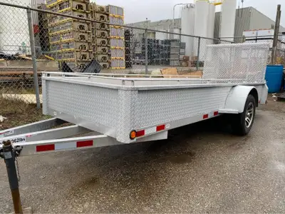 Beautiful one owner 2020 Bearco Aluminum trailer: WE TAKE TRADE INS: - New lifetime composite deckin...