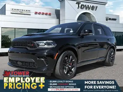 Command the road in this 2024 Dodge Durango R/T Plus, a powerhouse SUV boasting a potent 5.7L Hemi V...