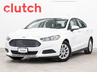 2016 Ford Fusion S w/ Rearview Cam, Bluetooth, A/C