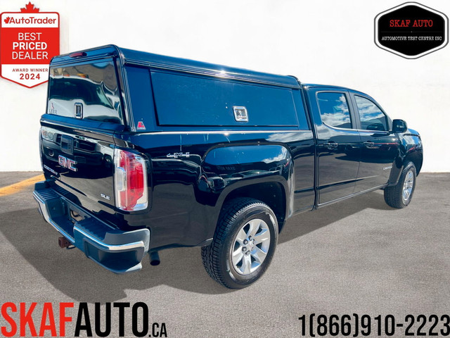 2018 GMC Canyon CREW CAB! 4X4! MATCHING CAP! 128.3 WB! SLE! in Cars & Trucks in Mississauga / Peel Region - Image 4
