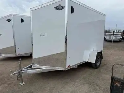 2025 AMERALITE single 3500lb axle trailer GVWR 2990lbs. This PRO SERIES Commercial grade trailer is...