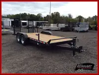 2024 CANADA TRAILERS 82x18 7 Ton Equipment Trailer