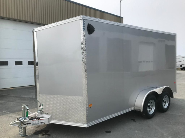 2023 Alcom Stealth C7X14-IF TA *Fermee* in Cargo & Utility Trailers in Thetford Mines - Image 3