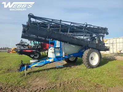 2012 NEW HOLLAND S1070 PULL TYPE SPRAYER 100', 1600 Gallon Tank, Suspended Boom, Fence Row Nozzles,...