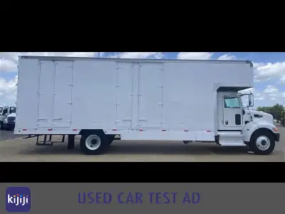 Free Winter tires with all purchases! 2022 PETERBILT 337 MOVING VAN, 50,288 Miles, 1,431 Hours, PX7...