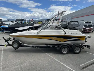 Fresh trade nice 20' Chase runabout equipped with tower, board racks & plenty of power with Mercruis...