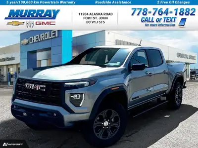 Meet the 2024 GMC Canyon Elevation, a Crew Cab Pickup that perfectly combines functionality and styl...