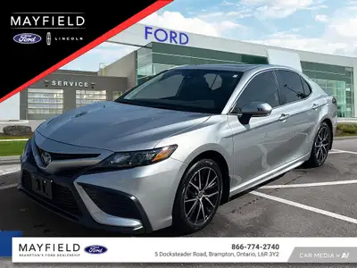 2023 Toyota Camry Hybrid SE HYBRID Silver -SUNROOF -ALLOYS -HEATED SEATS -BACKUP CAMERA 2.5L I4 DOHC...
