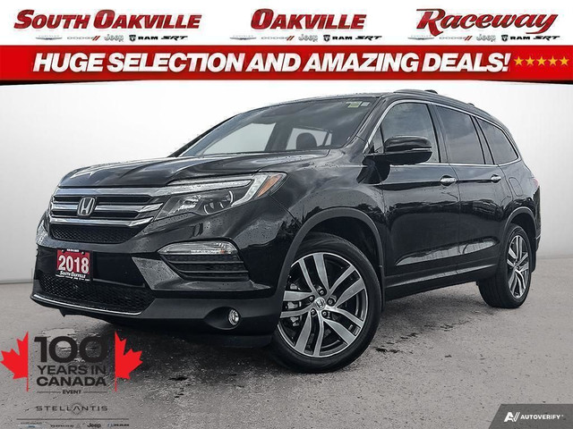 2018 Honda Pilot Touring | LOADED | DVD PLAYER | NAVI | SUNROOF in Cars & Trucks in Oakville / Halton Region