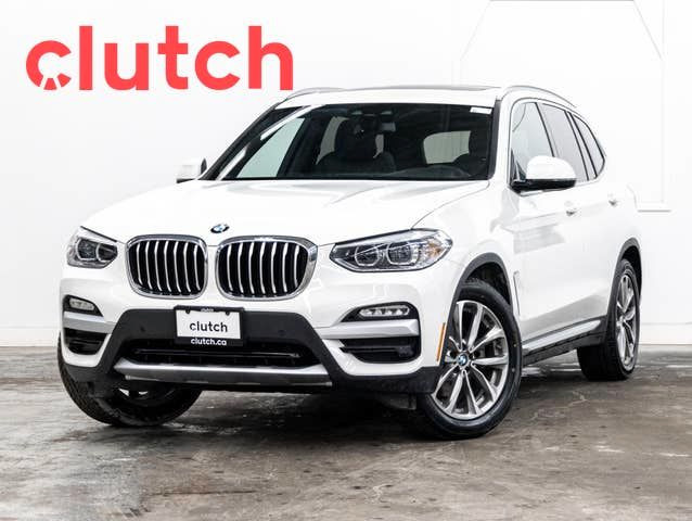 2019 BMW X3 xDrive30i AWD w/Apple CarPlay, Heated Front Seats, R in Cars & Trucks in City of Toronto