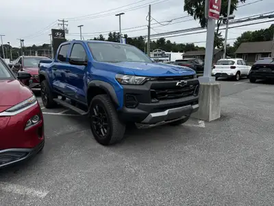 Chevrolet Colorado Trail Boss cabine multiplace 4RM Mags Tissu 2023 à vendreUN SEUL PROPRIÉTAIRE & J...