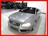 2010 AUDI S5 CONVERTIBLE 3.0T CARFAX VERIFIED, CLEAN TITLE ONLY 96,000KM! AUTOMATIC TRANSMISSION W/... (image 2)