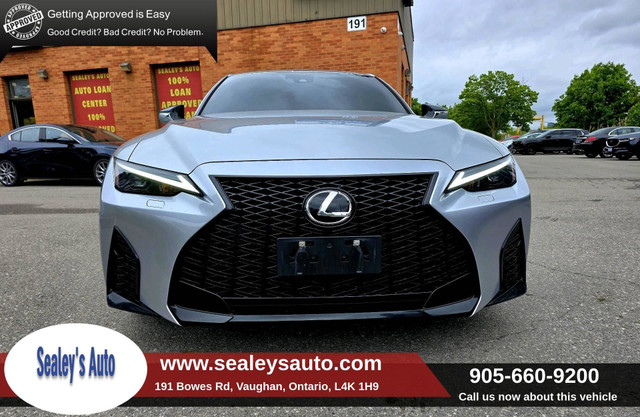 2023 LEXUS IS 300 F SPORT 2 | ONE OWNER| NO ACCIDENTS | RED INTE in Cars & Trucks in Markham / York Region - Image 2