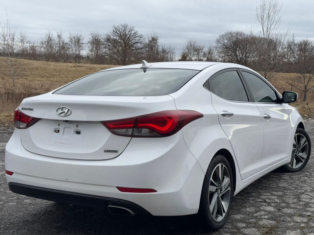2014 Hyundai Elantra LIMITED | CLEAN CARFAX | ONE OWNER | LEATHE in Cars & Trucks in Trenton - Image 4