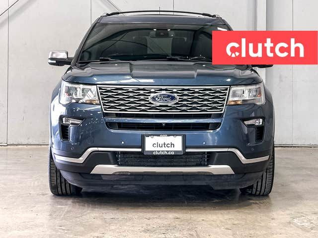2018 Ford Explorer Platinum 4WD w/ Apple CarPlay, Heated Front S in Cars & Trucks in Bedford - Image 3