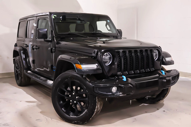 2021 Jeep Wrangler UNLIMITED HIGH ALTITUDE + 4XE + CUIR ENSEMBLE in Cars & Trucks in Laval / North Shore