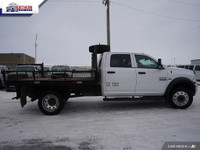 WAS: $39900 NOW: $36900 plus taxes and licensing fees2015 RAM 5500 4X4 CREW CAB FLAT BED TRUCK CUMMI... (image 6)