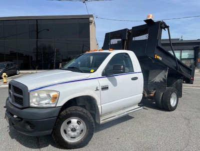 2008 Dodge Ram 3500 6.7L CUMMINS DIESEL-9.5 FOOT DEL DUMP BOX-1 