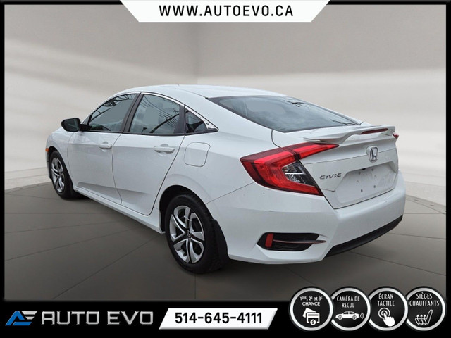 2018 Honda Civic LX * CAMERA * SIEGE CHAUFFANT * BAS MILLAGE * 1 in Cars & Trucks in City of Montréal - Image 4