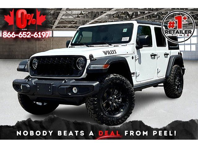 2025 Jeep Wrangler Willys in Cars & Trucks in Mississauga / Peel Region