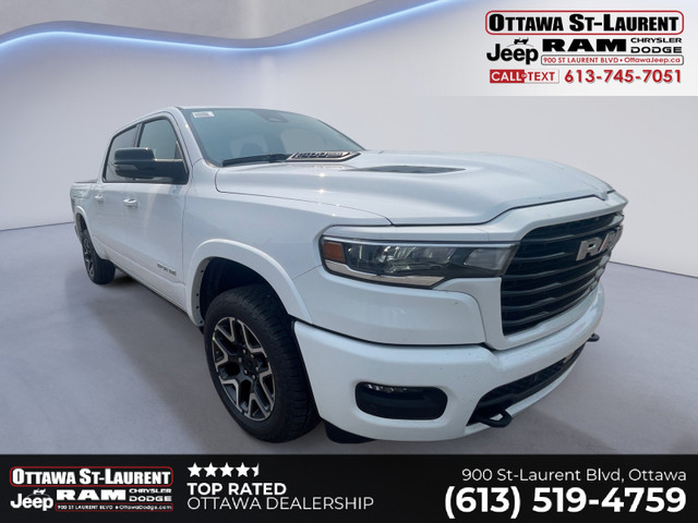 2025 RAM 1500 Laramie 4x4 Crew Cab 5'7 Box in Cars & Trucks in Ottawa