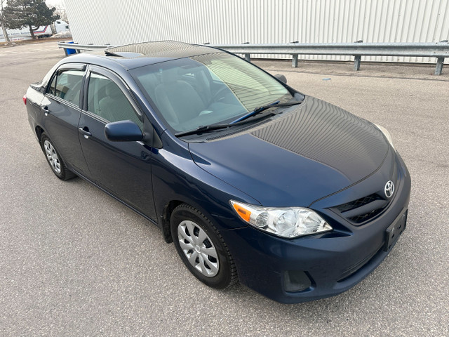 2013 Toyota Corolla 4 DOORS SEDAN - MANUAL TRANSMISSION in Cars & Trucks in Mississauga / Peel Region - Image 3