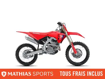 Concessionnaire des véhicules neufs et d'occasion. Motocross HONDA CRF250R 2025 Mathias Sports est l...