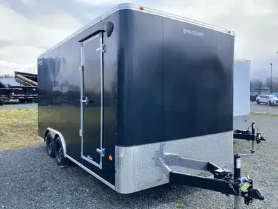Built to last and designed to haul, the 8' x 16' Enclosed Cargo Trailer offers ample space and durab...