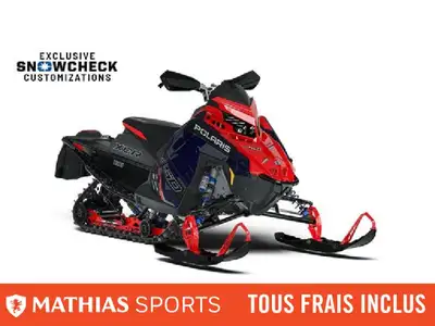 Concessionnaire des véhicules neufs et d'occasion. Motoneige POLARIS 850 INDY XCR 136 2025 La motone...