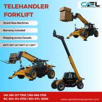 2024 CAEL Telehandler 4x4 All Terrain with Diesel Cummins Engine