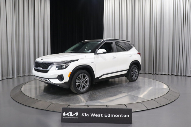 2021 Kia Seltos EX AWD / HEATED LEATHER SEATS/WHEEL / PUSH ST... in Cars & Trucks in Edmonton - Image 3