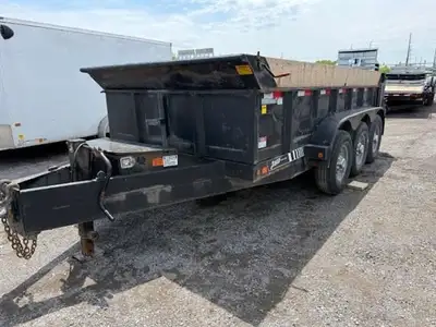 2022 Canada Trailer 83X14 - 21K Tri axle dump trailer GVWR 21000 lbs. This is a super heavy duty dum...
